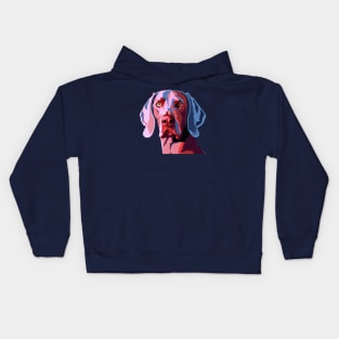 Weimaraner Pop Art - Dog Lover Gifts Kids Hoodie